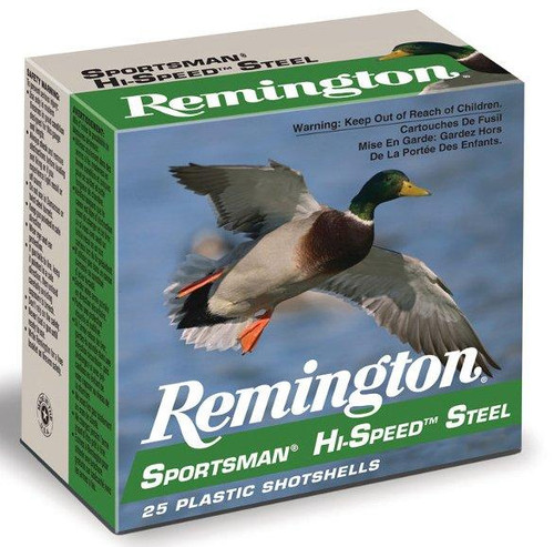 Remington Sportsman Steel Loads 20 Ga, 1 oz, 3″, 25Bx