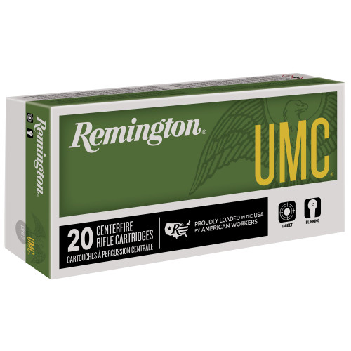Remington UMC 450 Bushmaster, 260gr, Full Metal Jacket, 20rd Box