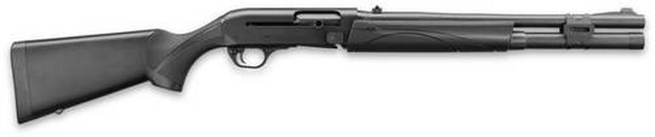 Remington V3 Tactical 12 Ga 3″ Chamber, 18.5″ Barrel, Black, Synthetic Stock, 6 Remington Chokes Included, Rifle Sights, Oversized Safety, Bolt Release and Bolt Handle, 6Rd