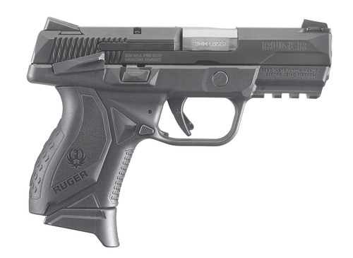 RENTAL Ruger American Double 9mm, 3.5″ Barrel, Black, 12rd