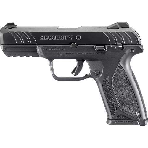 RENTAL Ruger Security-9 9mm, 4″, Black, Integral Grip, 15rd