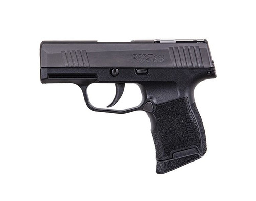 RENTAL Sig Sauer P365 SAS 9mm, 3.1″ Barrel, Black, 10rd