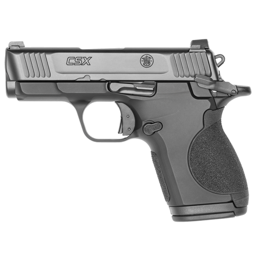 RENTAL Smith & Wesson CSX 9mm, 3.1″ Barrel, Black, 12rd