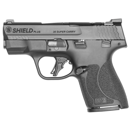 RENTAL Smith & Wesson M&P Shield Plus 30 Super Carry, 3.1″ Barrel, Black, 16rd