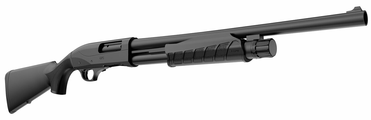 Retay GPS Tactical 12 Ga, 18.5″ Barrel, 3″, Synthetic, Black, 5rd