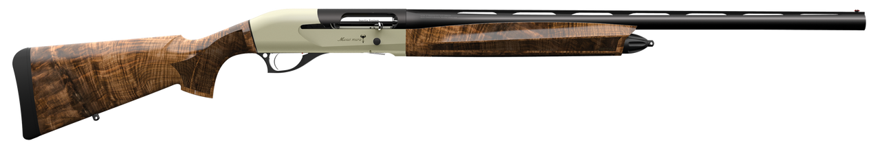 Retay Masai Mara 12 Ga, 28″ Barrel, 3″, Silver Satin Cerakote, Oil Turkish Walnut, 4rd