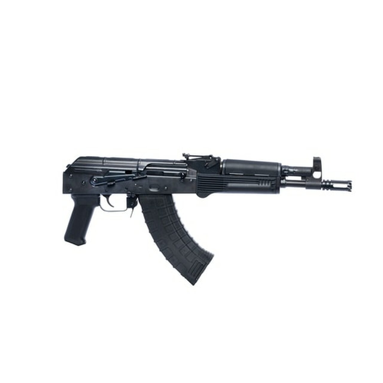 Riley Defense RAK47 Pistol, 7.62X39, 11″ Barrel, Black, Polymer Grip, Manual Safety, Adjustable Sights, 30Rd, 1 Magazine