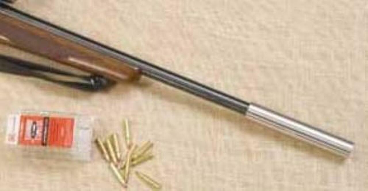 Rimfire Suppressor .17 /.17 HM2 4.8 Inches 1/2-28 TPI Stainless Steel – All NFA Rules Apply