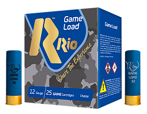 Rio Game Load 12 Ga, 2.75″, 1 1/4 oz, 6 Shot, 25Bx/10Cs