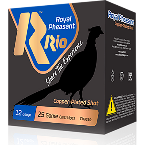 Rio Royal Pheasant 12 Ga, 2.75″, 1 1/4 oz, 5 Shot, 25Bx/10Cs