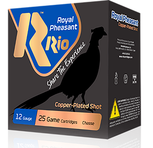 Rio Royal Pheasant High Velocity 12 Ga, 2.75″, 1 1/4 oz, 6 Shot, 25Bx/10Cs