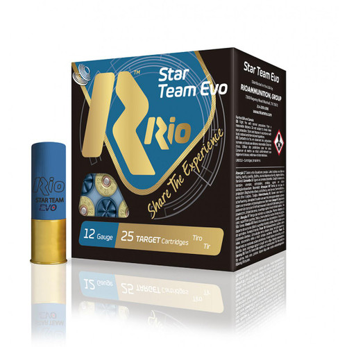 Rio Star Team EVO 12 Ga, 2.75″, 1 oz, 25rd Box