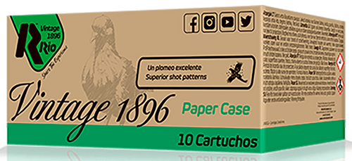 Rio Vintage 1896 Paper Flyer 12 Ga, 2.75″, 7.5 Shot, 10rd Box