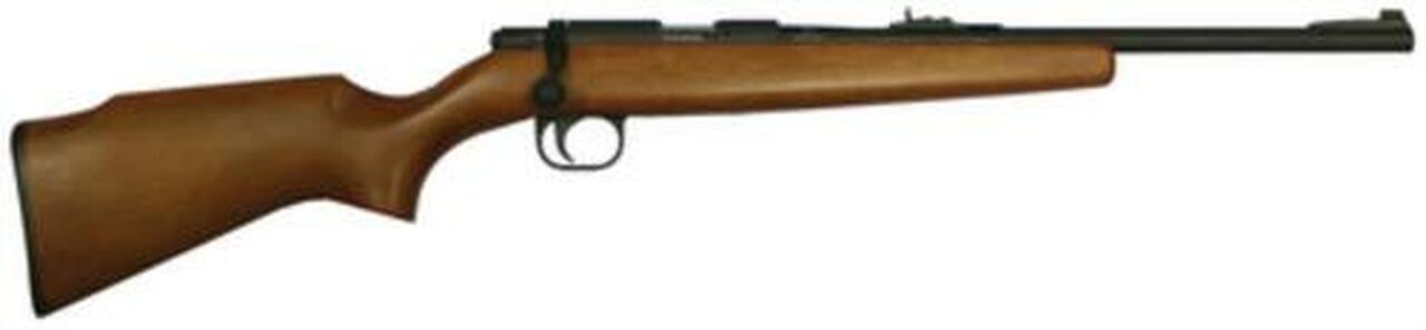 Rock Island Armory 14Y Youth Rifle, 22LR, 18″ Contoured Barrel, Parkerized, Wood Stock, 10rd