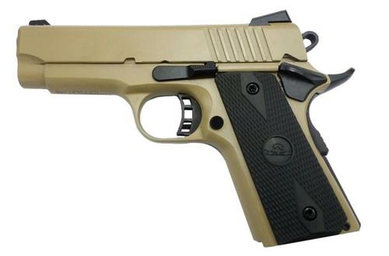 Rock Island Armory M1911-A1 CS 3.5″ Barrel Flat Dark Earth 7rd Mag