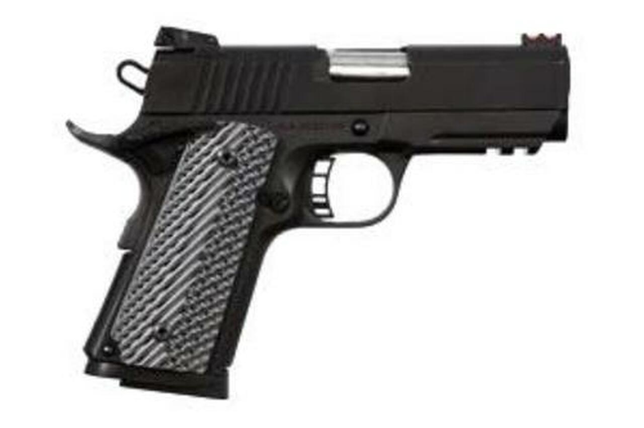 Rock Island Armory M1911-A1 CS Tactical 2011, 45 ACP, 3.5″, Parkerized, 8rd, G10 Grips