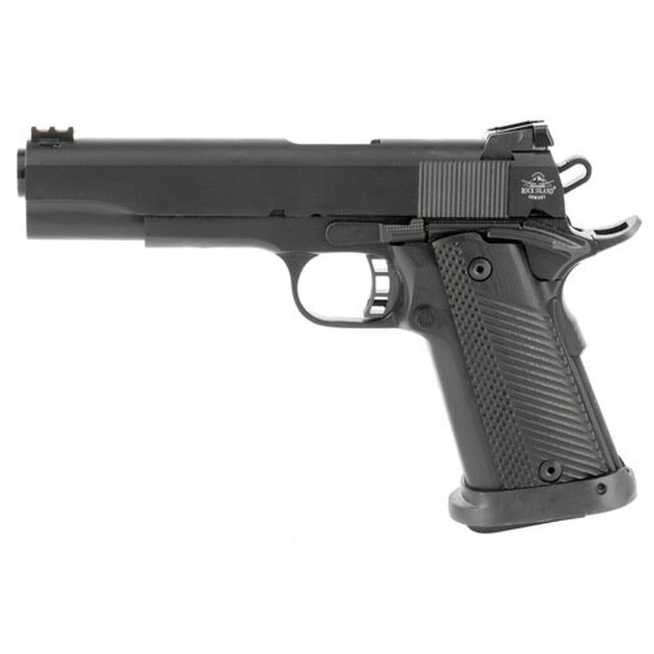 Rock Island Armory TACII FS HC 10mm, 5″ Barrel, Parkerized Finish, G10 Grips, 16rd