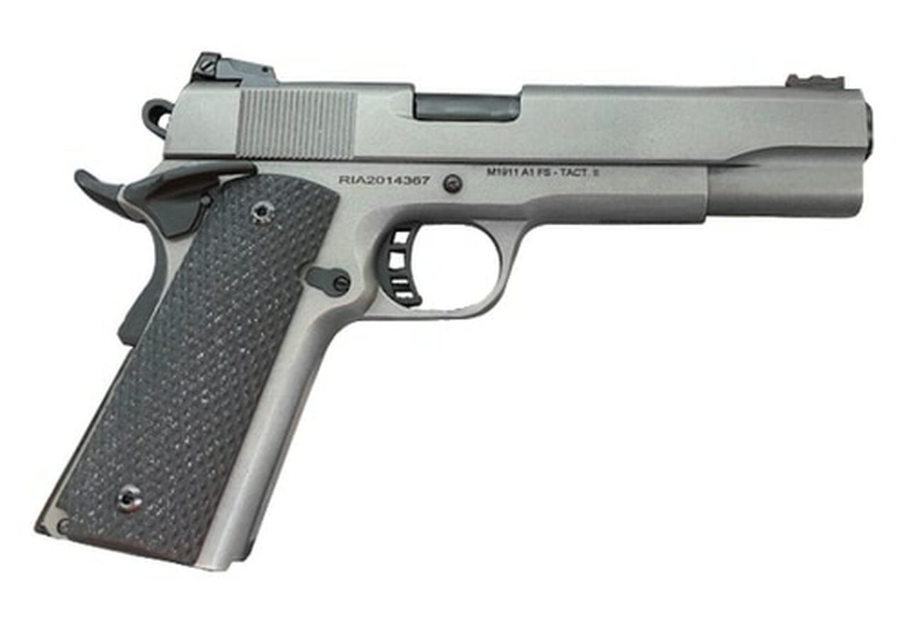 Rock Island Armory Ultra 10 1911 10mm, 5″ Barrel, Gray Cerakote, G10 Grips, 8rd