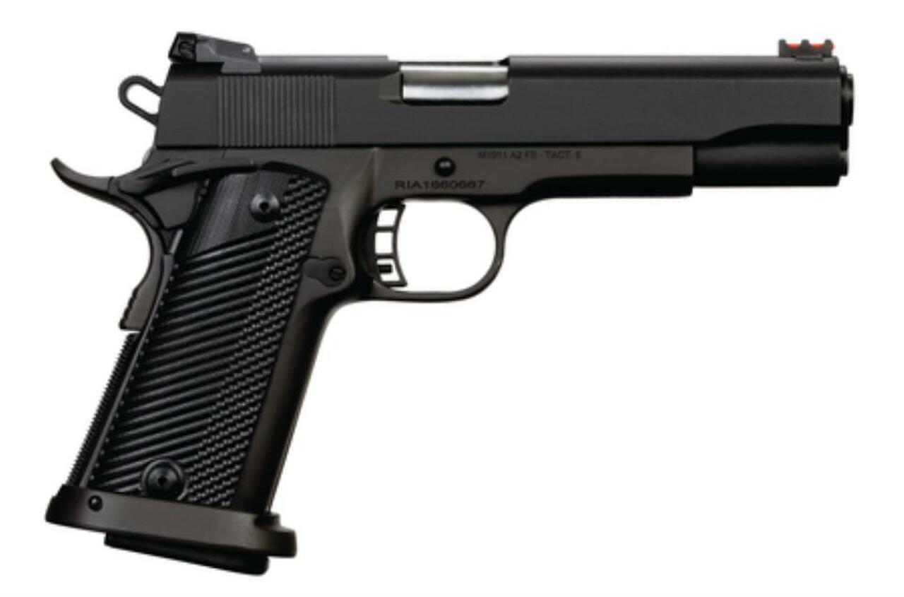 Rock Island Armory Ultra FS HC 45 ACP 5″ Barrel Parkerized Finish G10 Grips 14rd