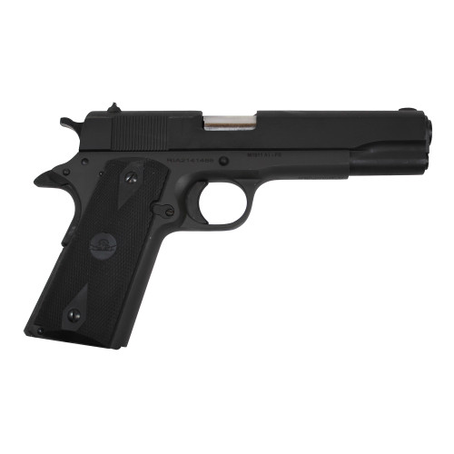 Rock Island GI Entry 9mm, 5″ Barrel, Black, Rubber Grip, Manual Safety, 10rd