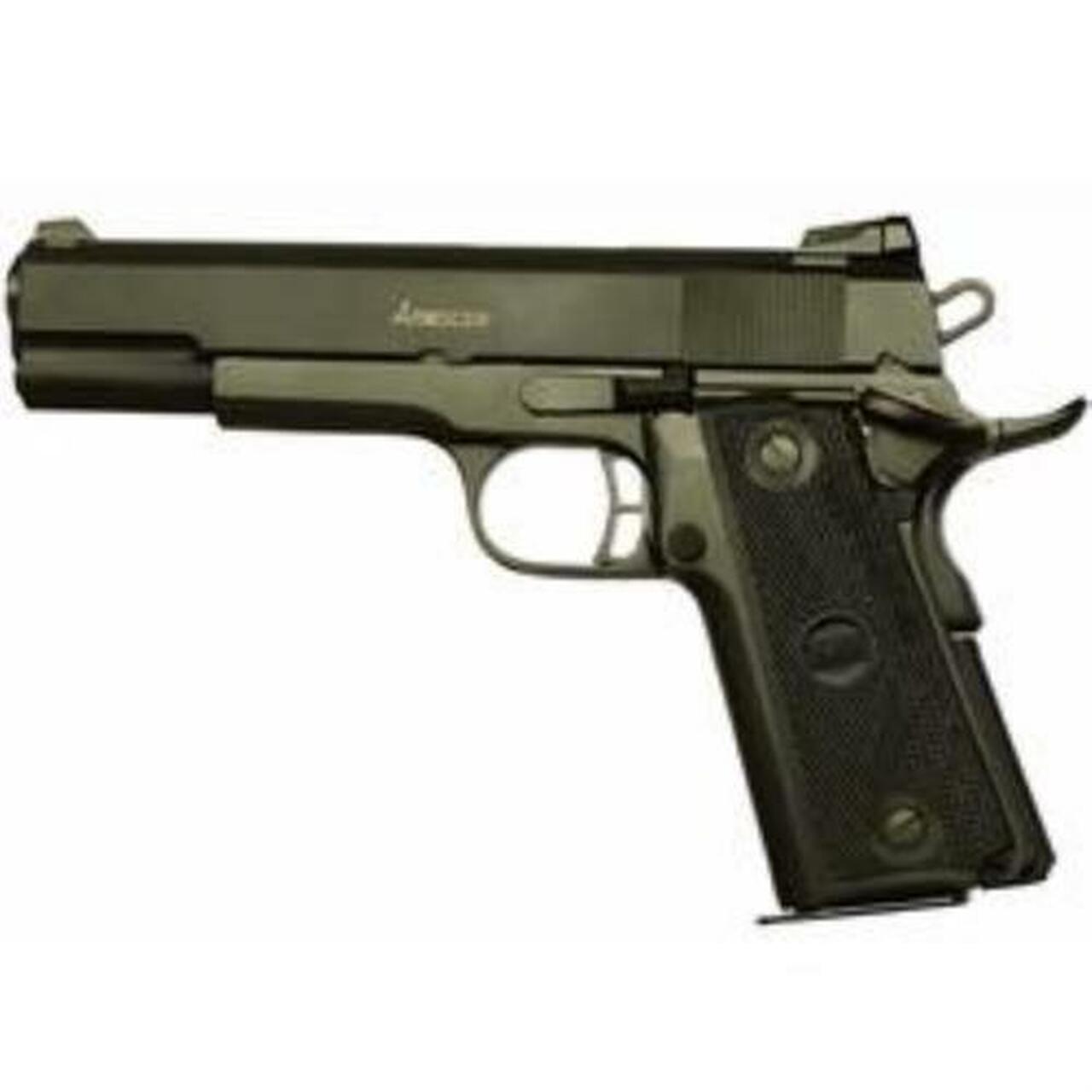 Rock Island Standard 1911 Micro Mag 9mm/.22TCM 5″ Fixed Sights Blue17 Round