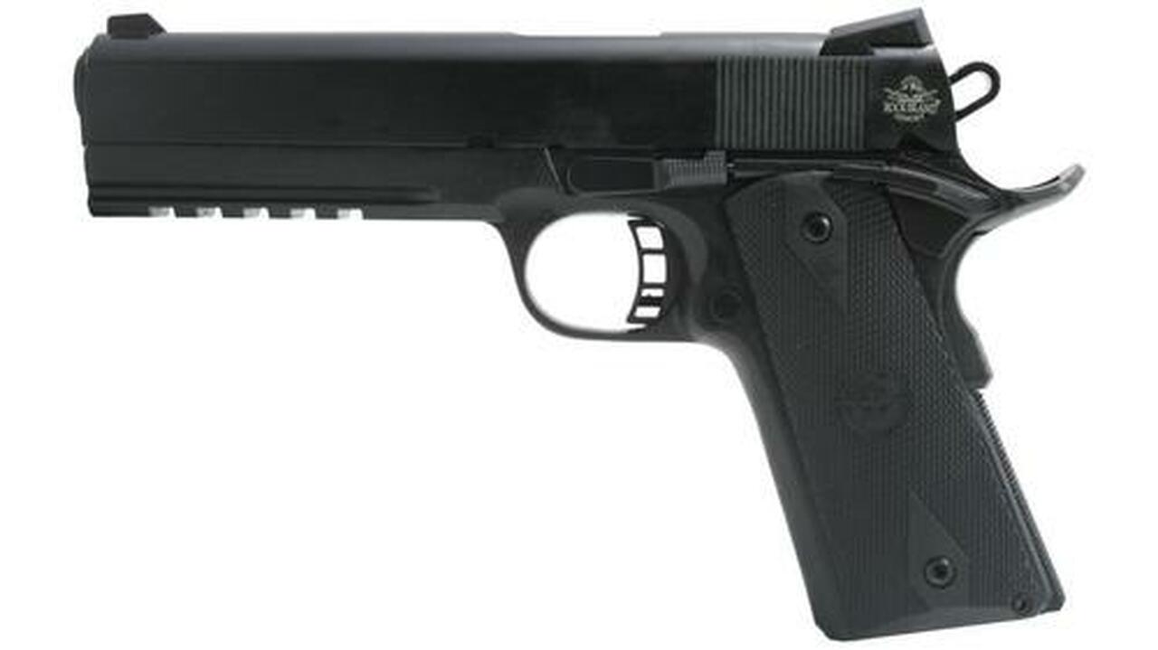 Rock Island TAC Standard FS 1911, 45 ACP, 8 Rd, 5″ Parkerized
