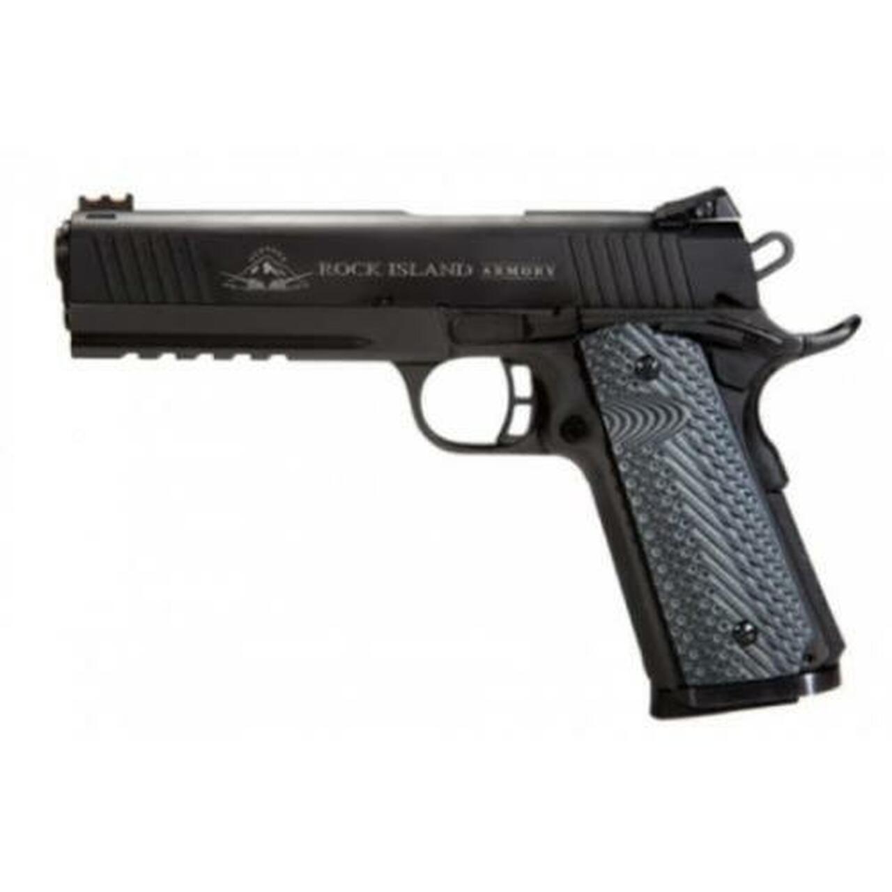 Rock Island TAC Ultra 10mm 5″ Barrel Fiber-Optic Sight 8rd Mag