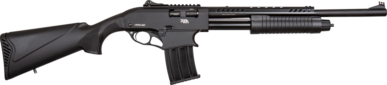 Rock Island VRPA40 12 Ga, 20″ Barrel, 3″, FO Front/Adj. Rear, Black, 5rd