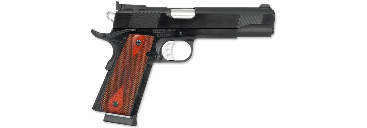 Rock River Arms 1911-A1 Limited Basic Production Pistol, 45ACP 5″ NM Barrel, 25 LPI