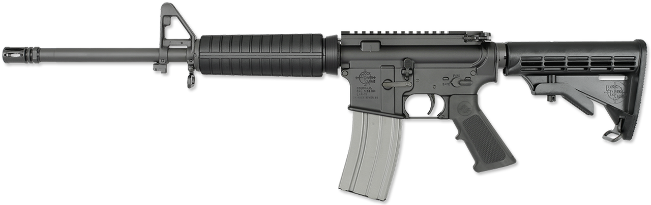Rock River Arms LAR-15 CAR A4 223/5.56mm, 16″Barrel, 6 Pos Stock, Black, 30rd