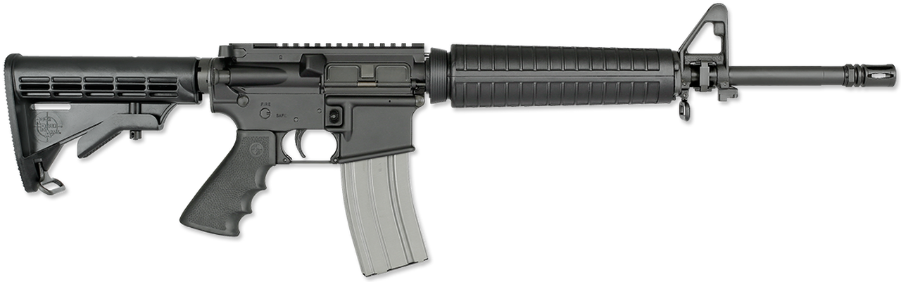 Rock River Arms LAR-15 Elite CAR A4 AR-15 223/5.56 16″ Chrome Lined Barrel, 6-Position Black Stock, 30rd Mag