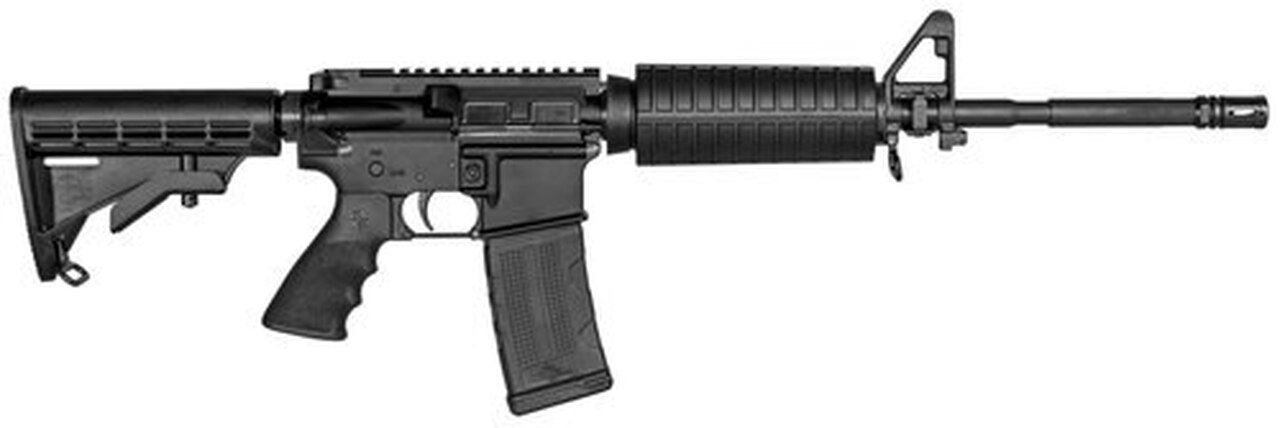 Rock River Arms LAR-15 Entry Tactical 223/5.56, 16″ Chrome Lined Barrel, 6 Position Black Stock, Black, 30rd Mag