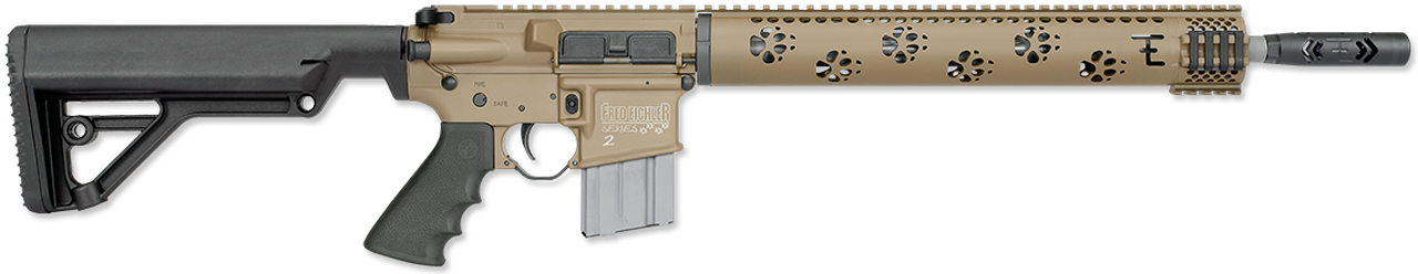 Rock River ARMS LAR-15 Fred Eichler Series Predator 2 AR-15 5.56/223 16″ Barrel Mid Length Tan 20 Rd Mag