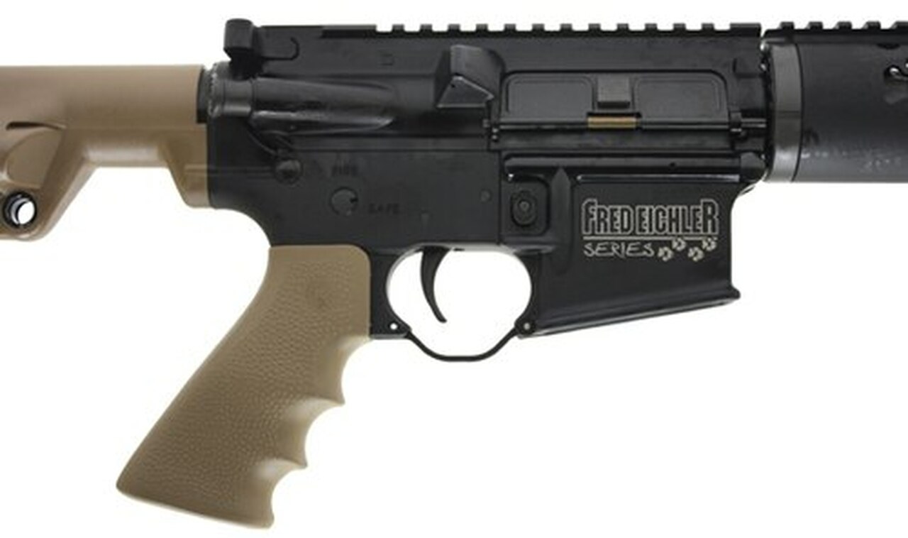 Rock River Arms LAR-15 Fred Eichler Series Predator AR-15, 223/5.56 16″ Barrel Operator A2 Fixed Stock Tan