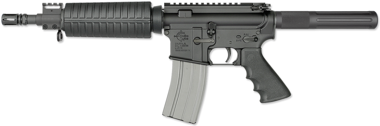 Rock River Arms LAR-15 Pistol, 5.56/.223, 10.5″ Barrel, 30rd, Black