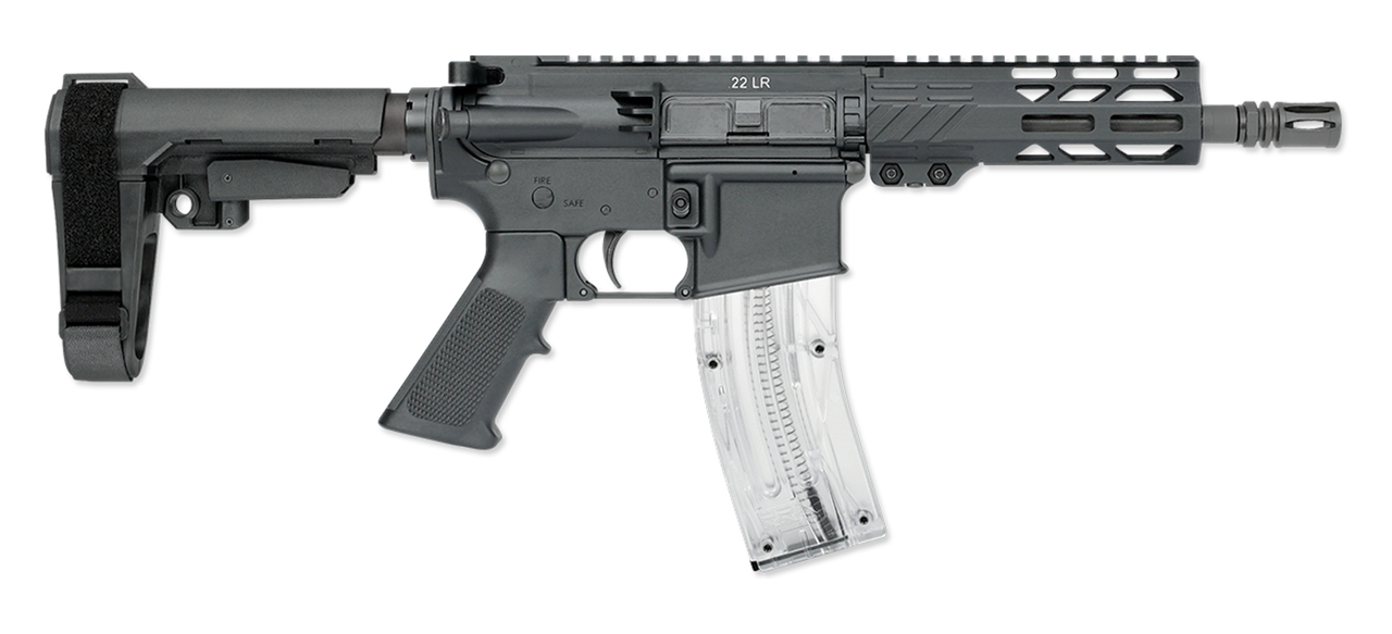Rock River Arms LAR-22 .22 LR, 9″ Barrel, Polymer Upper/Lower, SBA3, Black