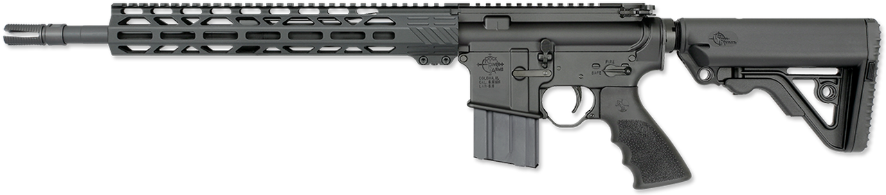 Rock River Arms LAR-6.8 Coyote Carbine AR-15 6.8 Rem SPC 16″ Barrel, Smith Vortex FH, 12.5″ Free Float Rail W/M-Lok, 30 Rd Mag
