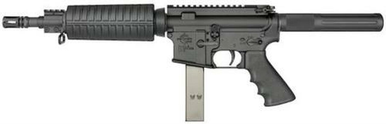 Rock River Arms LAR-9 Pistol, 9mm, 10.5″ Barrel, 32rd, Black