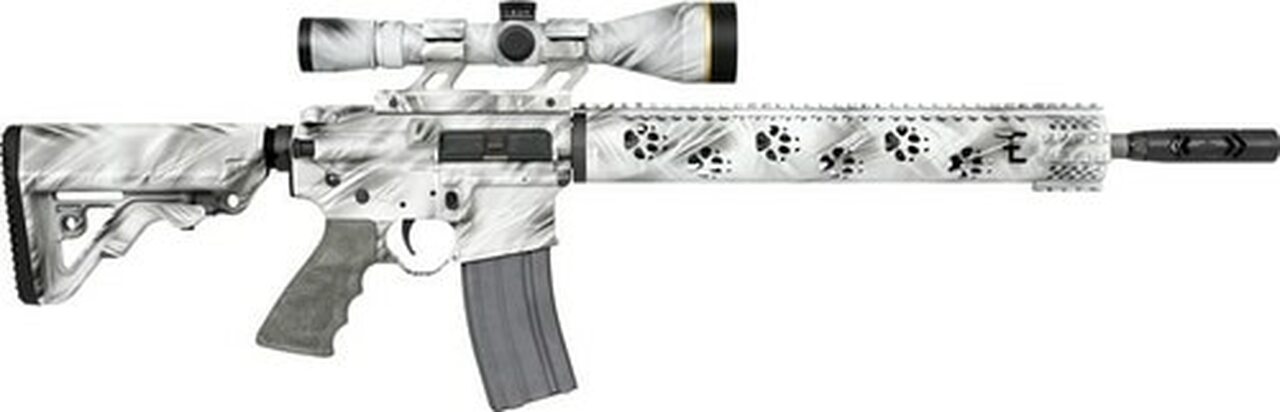 Rock River Arms Predator AR-15 Fred Eichler Series 223/5.56 16″ Barrel, Scope Mount. Ghost Camo, 30rd Mag