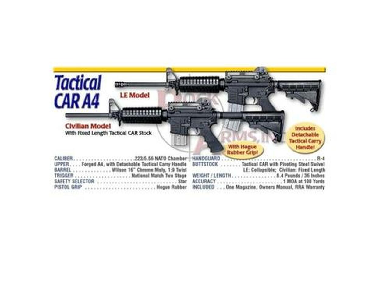 Rock River Arms Tactical Carbine A4 With Dominator2 Sight