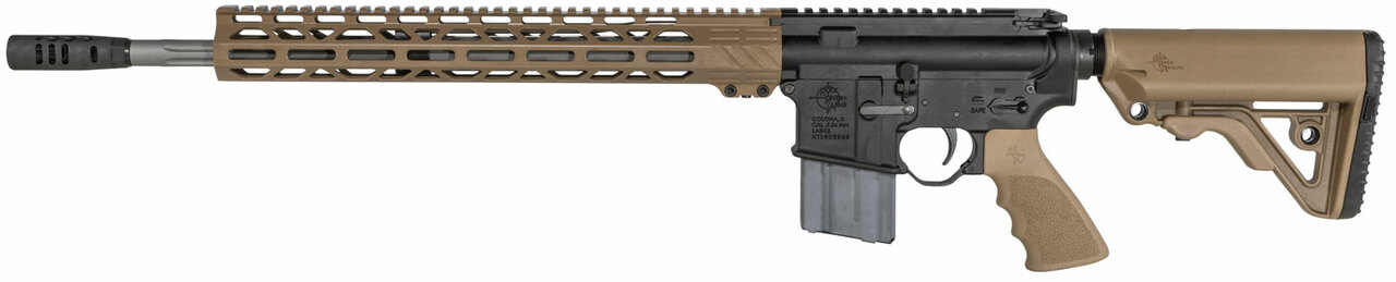 Rock River LAR-15 X-1 5.56/223 18″ CRYO Barrel Tan, Operator CAR Stock, 30 Rd Mag