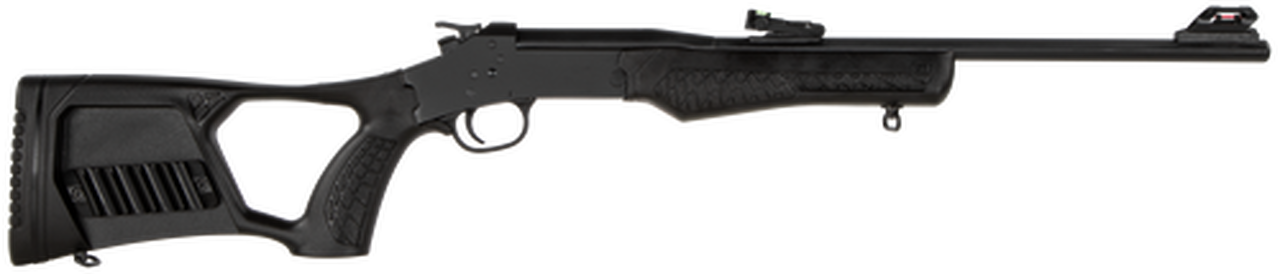 Rossi Matched Pair Youth Combo, .410 Ga/.22 LR, 18.5″, Single-Shot, Black
