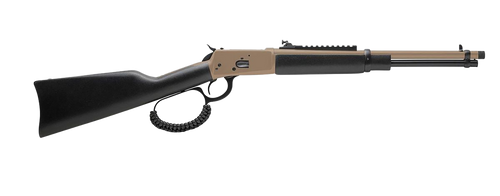 Rossi R92 44 Magnum, 16.5″ Threaded Barrel, FDE, Black Coated Wood Furniture, 8rd