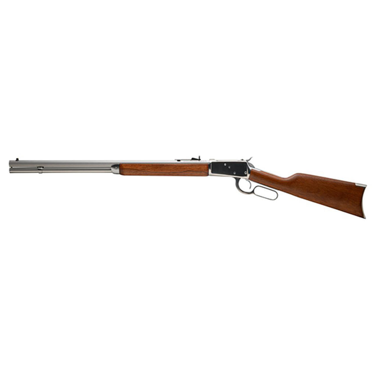 Rossi R92 44 Rem, 24″ Octagon Barrel, Brazilian Hardwood, Polished Stainless, 12rd