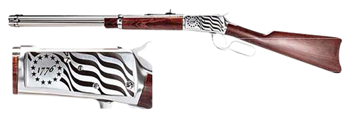 Rossi R92 44 Rem Mag, 16″ Barrel, 1776 Flag Engraving, 8rd