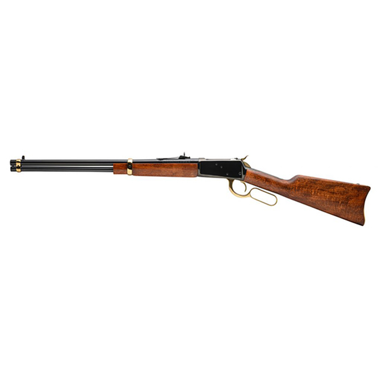 Rossi R92 Gold 357 Mag Mag, 20″ Barrel, Brazilian Hardwood Polished Black, 10rd