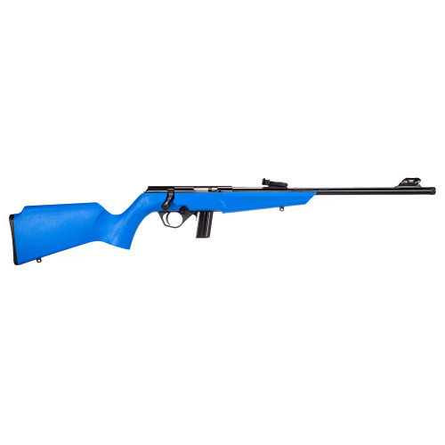 Rossi RB22 22 LR, 16″ Barrel, Blue Synthetic, Adjustable Fiber Optic Sights, 10rd, 1 Magazine