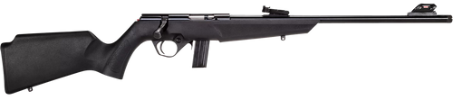 Rossi RB22 22 LR, 16″ Barrel, Matte Black, Fiber Optic Sights, 10rd
