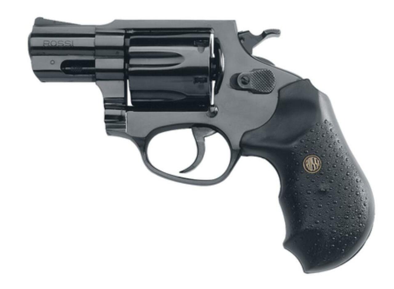 Rossi Revolver 357 Mag 2″ 6rd Black Rubber Grip Blue Steel
