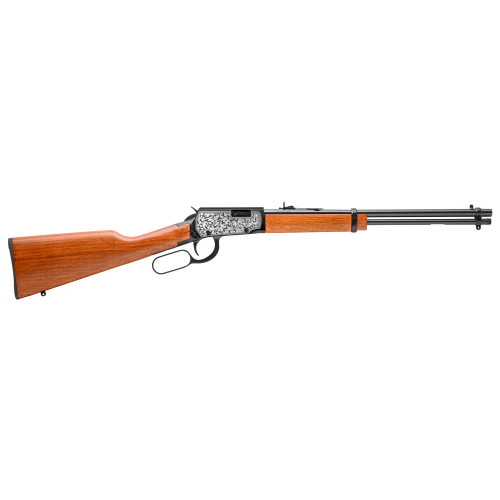 Rossi Rio Bravo 22 LR, 18″ Barrel, Wood Furniture, Scroll Engraving, 15rd